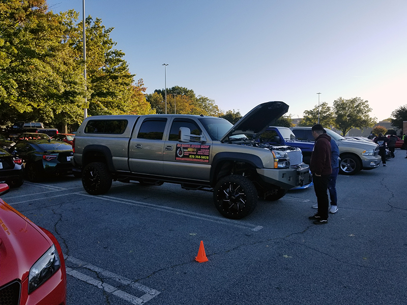 Caffeine and Octane Car Show Mike at Caffeine and Octane